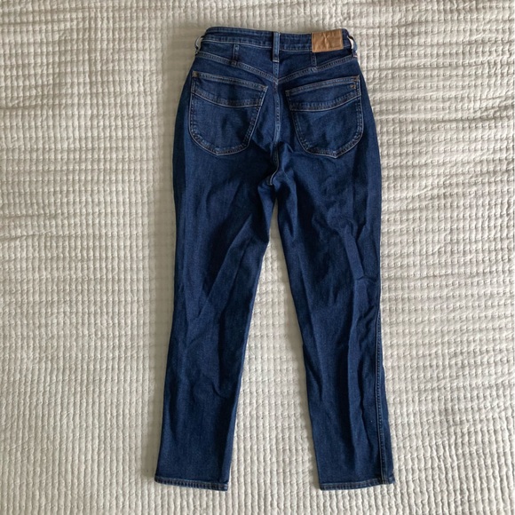 Madewell Curvy Perfect Vintage Jean, sz 26, Dark Wash - Picture 2 of 10
